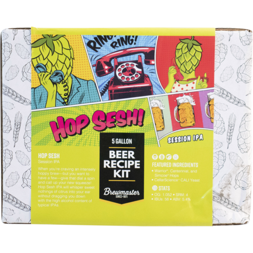 Hop Sesh Session IPA - Brewmaster Extract Beer Brewing Kit