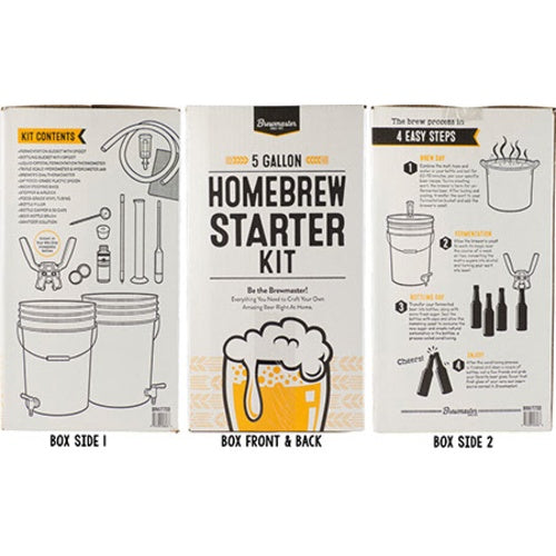 PRO Starter - 5 Gallon Beer Brewing Starter Kit With Premium Beer Ingredient Kit