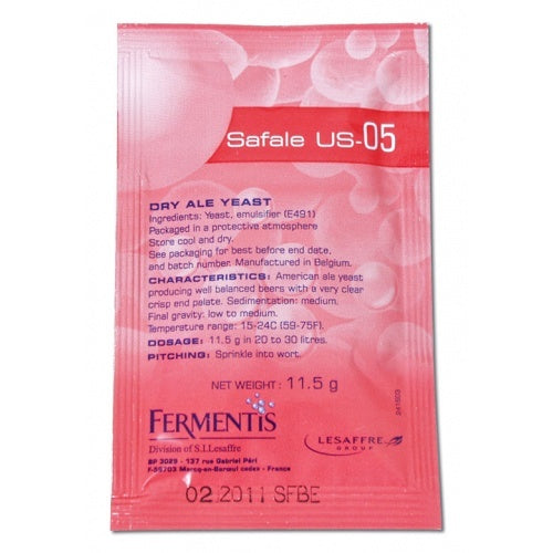 Safale US-05 Ale Yeast - #1 Beer Yeast