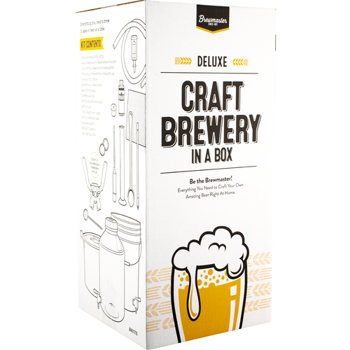 Brewmaster Deluxe Craft Brewery In A Box - Home brewing Equipment Kit