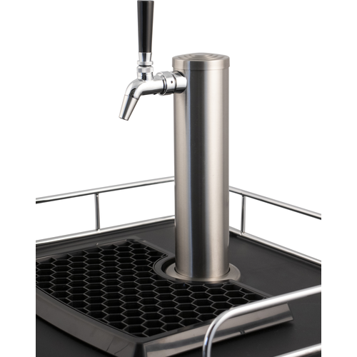 KOMOS® Kegerator with Stainless Steel Intertap Faucets