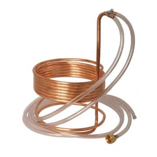 Wort Chiller - Immersion Chiller (25' x 3/8" With Tubing)