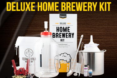 Brewmaster Deluxe Craft Brewery In A Box - Home brewing Equipment Kit